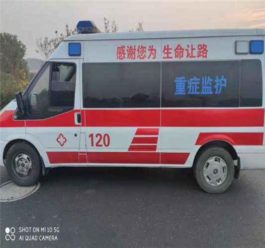 彝良救护车出租服务案例3